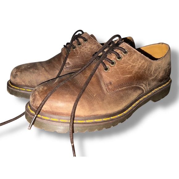 Dr. Martens Other - Dr. Martens 1561 Men's Low Cut Boots Size 11 Brown Heritage England Made Shoes